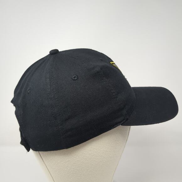 Hoots Strapback Baseball Cap Black One Size Adjustable Associated Premium Corp. - Picture 5 of 9